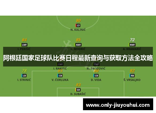阿根廷国家足球队比赛日程最新查询与获取方法全攻略 阿根廷国家足球队比赛日程最新查询与获取方法全攻略
